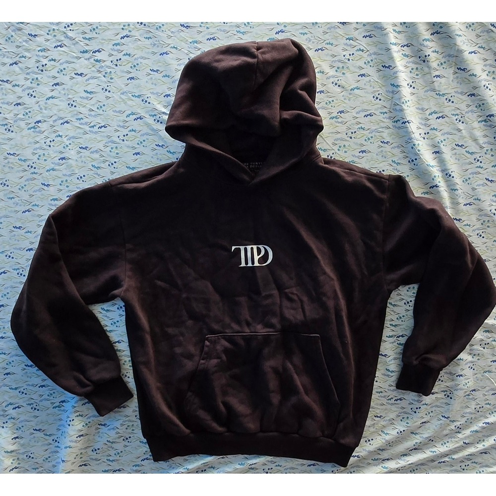 Taylor Swift The Tortured Poets Department TTPD Brown Hoodie Mens Large